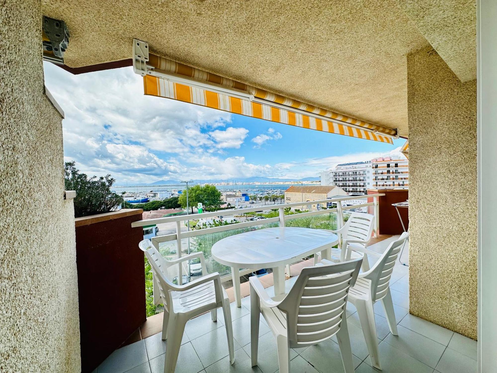 Roc Mar 3 3B - Apartamento Cerca Del Centro Y De La Playa - Terraza Con Vistas Al Mar Y Al Puerto โรเซส ภายนอก รูปภาพ